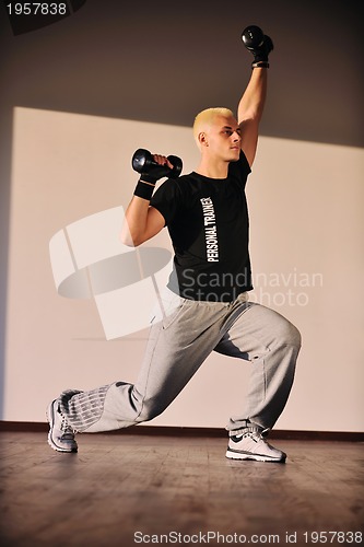 Image of personal trainer man