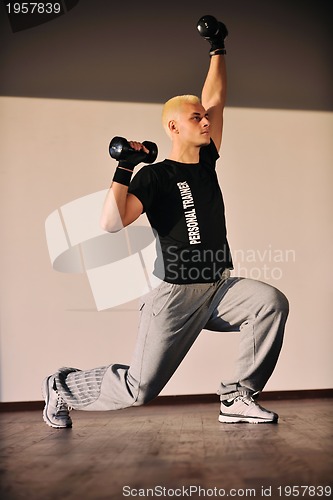 Image of personal trainer man