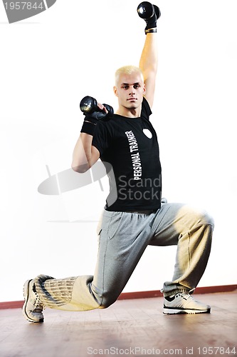 Image of personal trainer man