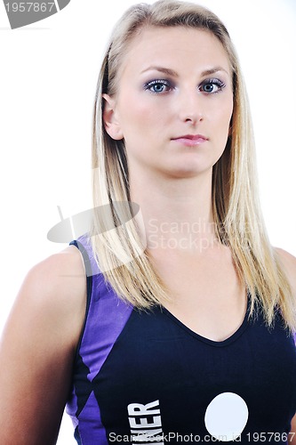 Image of fitness woman personal trainer