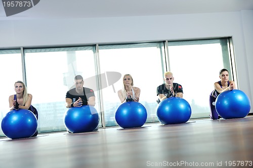 Image of fitness group