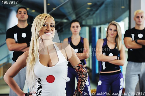 Image of fitness group