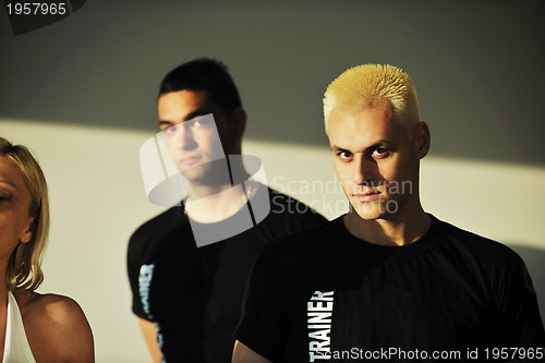 Image of fitness group