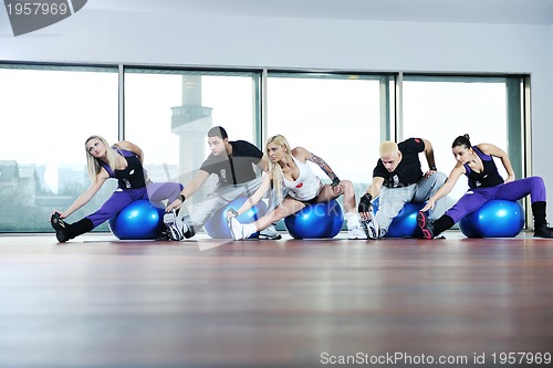 Image of fitness group