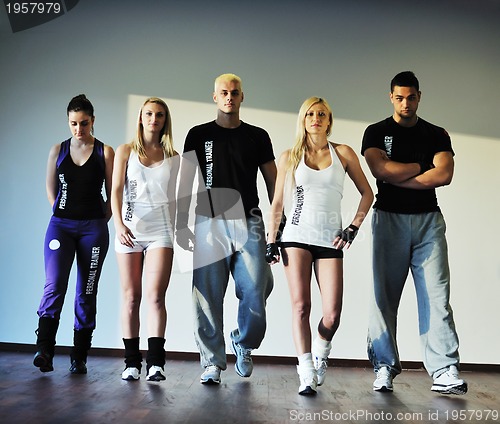 Image of fitness group