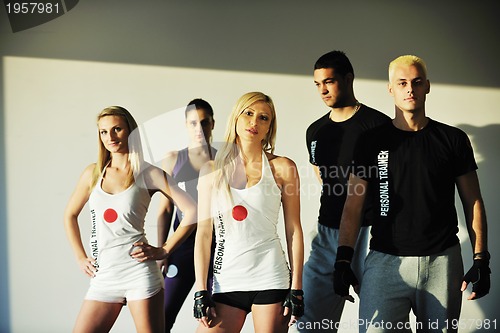 Image of fitness group