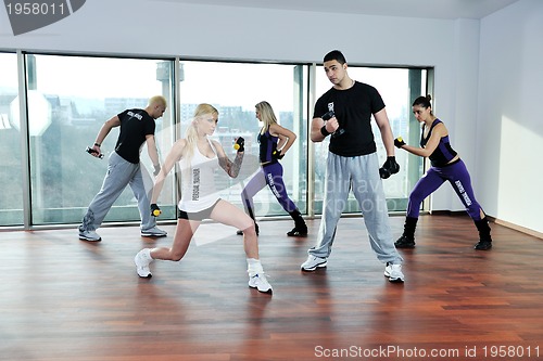 Image of fitness group