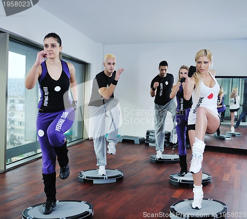 Image of fitness group