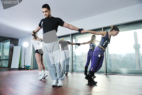 Image of fitness group