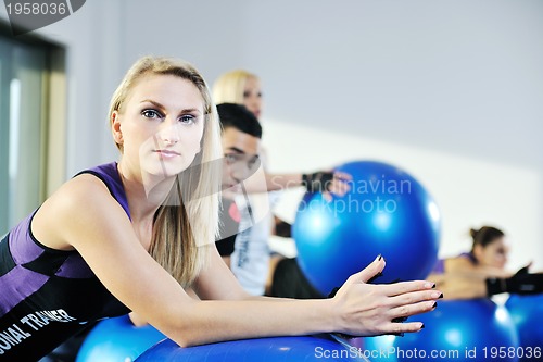 Image of fitness group