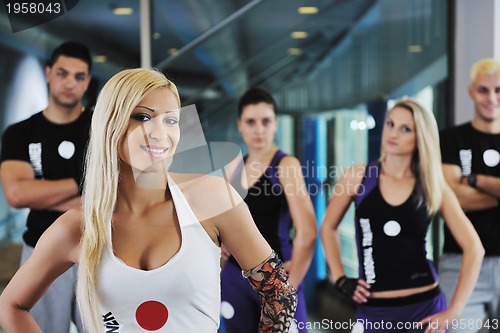 Image of fitness group