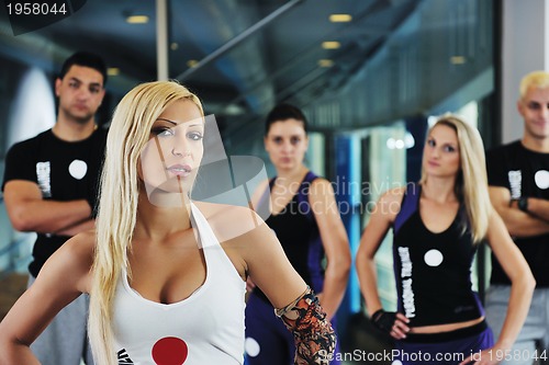 Image of fitness group