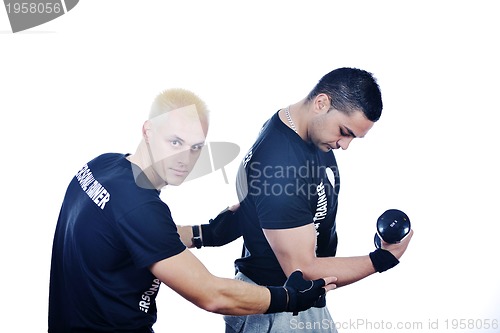 Image of personal trainer man