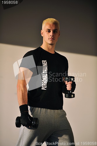 Image of personal trainer man