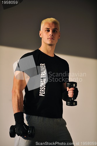 Image of personal trainer man