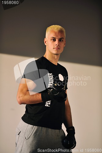 Image of personal trainer man