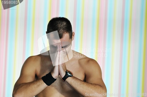 Image of yoga man