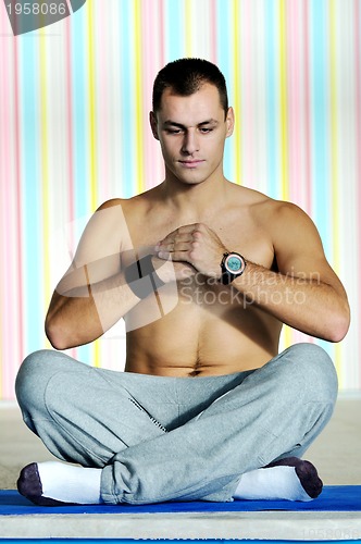 Image of yoga man