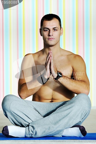 Image of yoga man