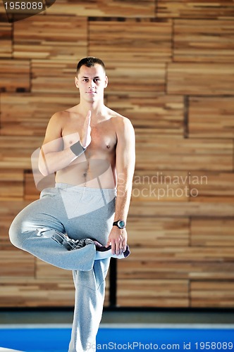 Image of yoga man
