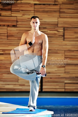 Image of yoga man
