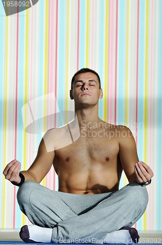 Image of yoga man