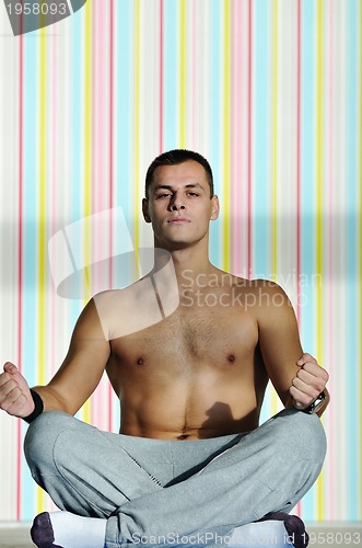 Image of yoga man