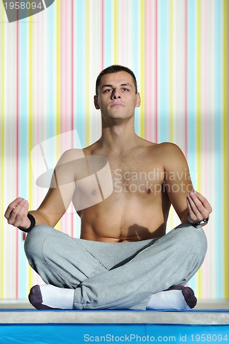 Image of yoga man