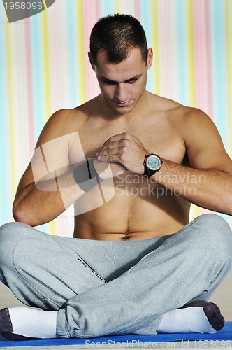 Image of yoga man