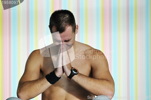 Image of yoga man