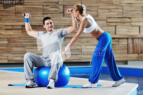 Image of fitness personal trainer 