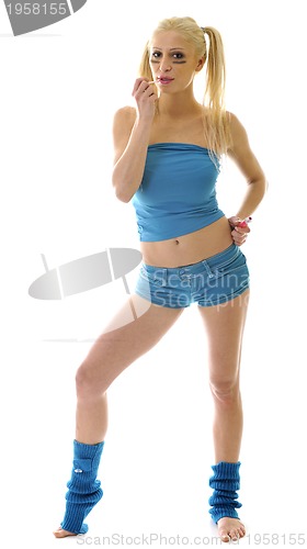 Image of cute blond girl 