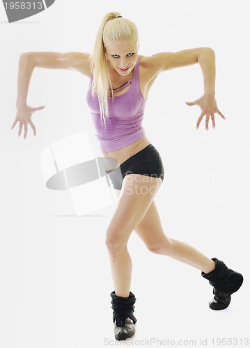 Image of woman fitness isolated