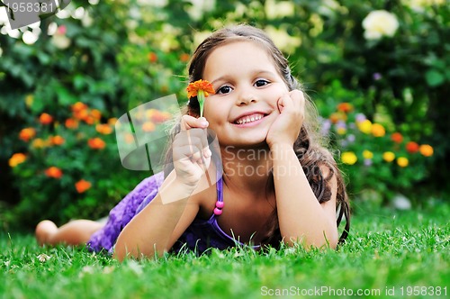 Image of happy childredn outdoor