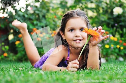 Image of happy childredn outdoor