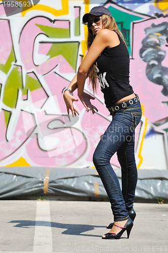 Image of woman urban fashion