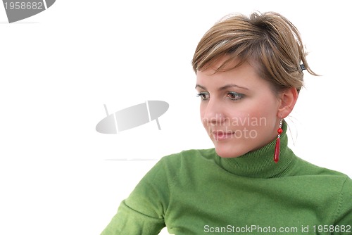 Image of pretty lady