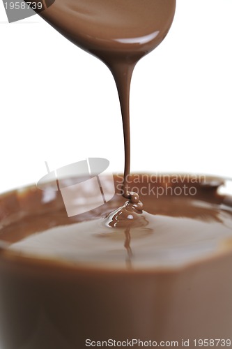 Image of hot chocolate spoon