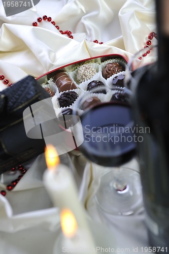 Image of chocolate and praline box