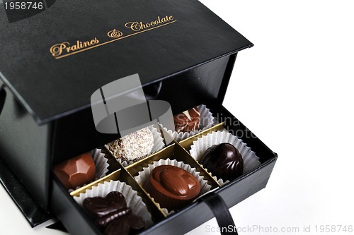 Image of chocolate and praline box