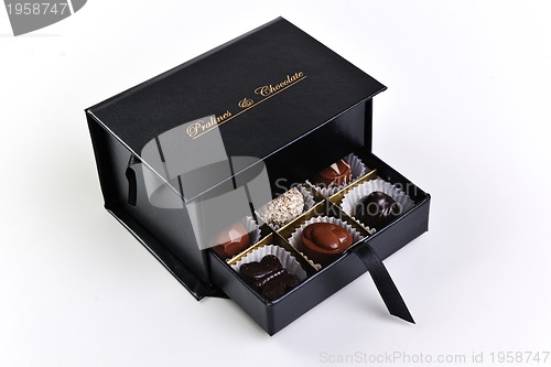 Image of chocolate and praline box