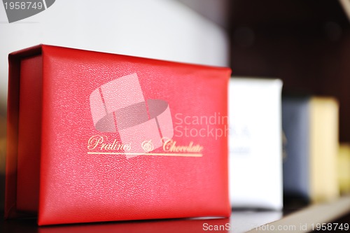 Image of chocolate and praline box