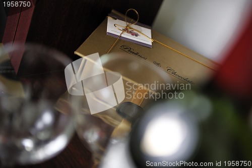 Image of chocolate and praline box