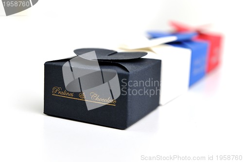 Image of chocolate and praline box