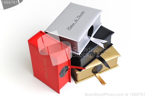 Image of chocolate and praline box