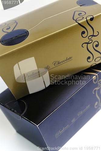 Image of chocolate and praline box