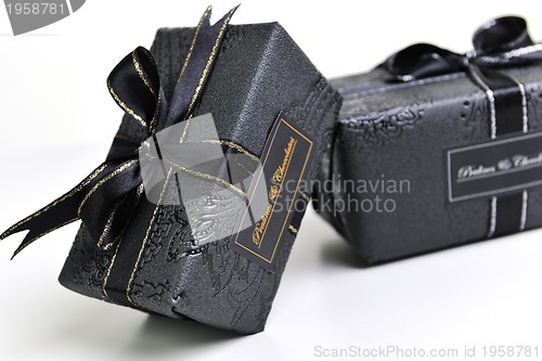 Image of chocolate and praline box