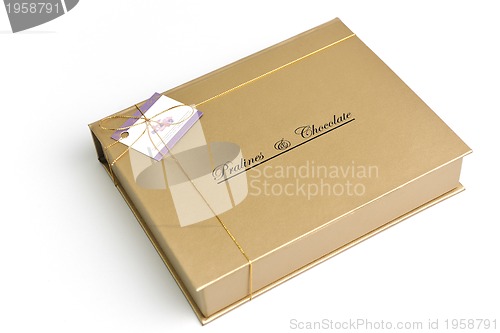 Image of chocolate and praline box