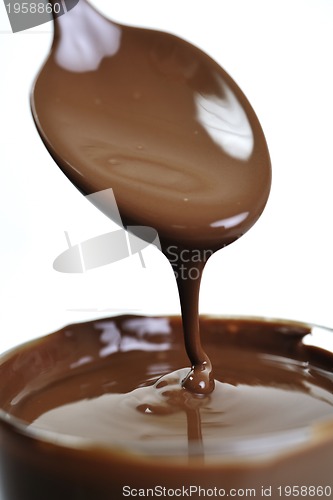 Image of hot chocolate spoon