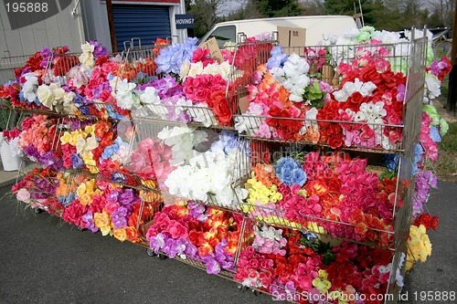 Image of Roadside Flower Stand
